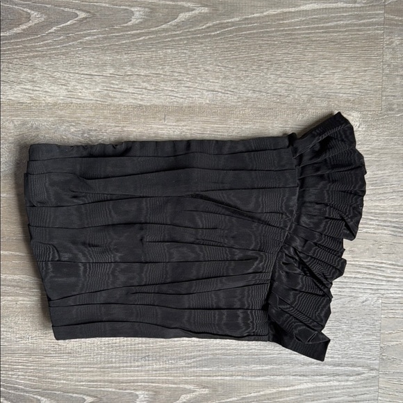 Sandro Britany Strapless Ruched Cropped Top - Picture 2 of 9